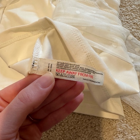 FREE PEOPLE Intimately On The Spot Long Sleeve Top in Apple Blossom XL NWT - Picture 4 of 4